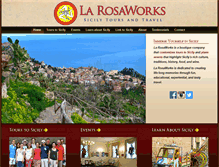 Tablet Screenshot of larosaworks.com